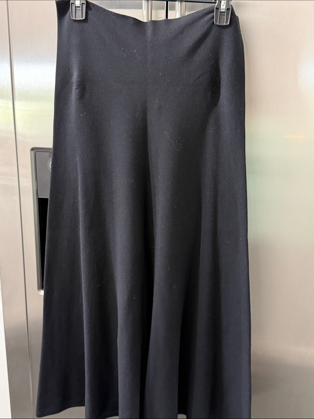 Rehab Black Maxi A-Line Skirt